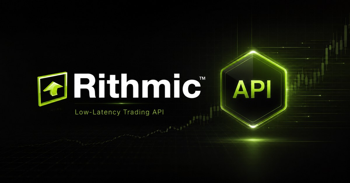 Rithmic's low-latency trading API — the interface with no public front door